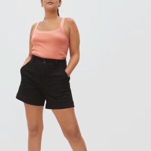 Everlane The Way-High High RiseTwill Shorts